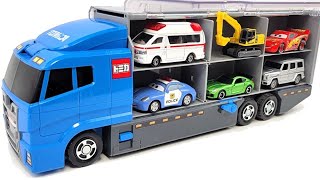 13 Type Cars Tomica ☆ Tomica opened and stored in Okataduke convoy