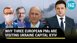 Three European Prime Ministers visit Ukraine to meet Zelensky as Putin's forces close in on Kyiv