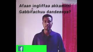 akkamitti dandeettii afaanii keenyaa gabbifachuu dandeenya?