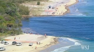 Australian Sinkhole Forces Campground Evacuation