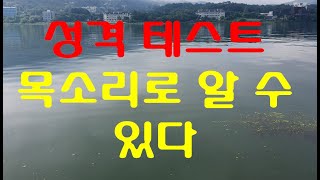 성격 테스트를 목소리로 할 수 있다