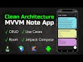 How to Make a Clean Architecture Note App (MVVM / CRUD / Jetpack Compose) - Android Studio Tutorial