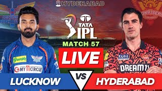 IPL 2024 Live LSG vs SRH Match | IPL Live Score & Commentary | Hyderabad vs Lucknow Live Match Score