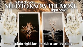 PICK A CARD: WHAT DO YOU NEED TO KNOW / HEAR THE MOST RIGHT NOW?