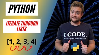 How To Iterate Through A List In Python