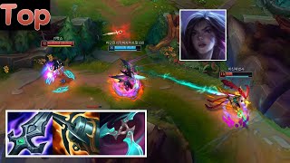 Kai'Sa Top 'Invincible' build that allows you to win 1v2 on your own