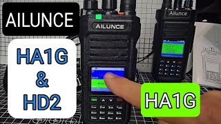 Ailunce HA1G , GMRS \u0026 AILUNCE HD2 DMR Ham Radio