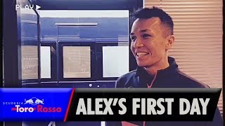Alex's First Day in F1 (Home Video)