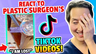 React to HILARIOUS and ENTERTAINING Plastic Surgeon TikTok Videos! - Dr. Anthony Youn