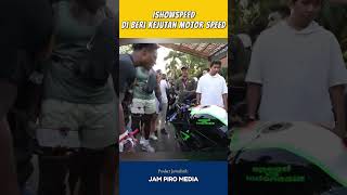 ISHOWSPEED di beri kejutan motor speed #ishowspeed #ishowspeedshorts #clips