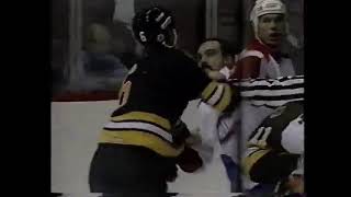 Gord Kluzak vs Mike McPhee