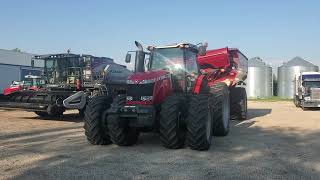 Swathing Oats Massey WR9740