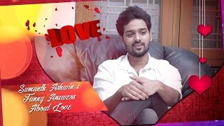 Sumanth Ashwin's Funny Answers About Love || Love Express || Valentines Day Special Interview