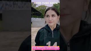 Pak Army girls | Sinf e Aahan | ISPR Drama | ARY Digital | The Tube Show #army #attitude #status