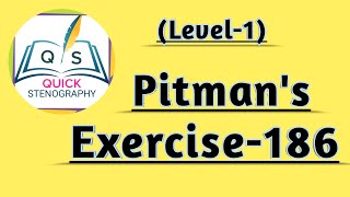 Level-1 l Pitman's Exercise-186