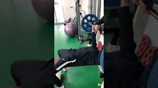 여자 벤치프레스 중량 60kg (몸무게 48kg) woman benchpress