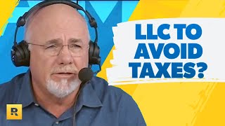 Get An LLC To Avoid Paying High Taxes?