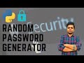 Random Password Generator using python| Python projects| Easy tutorial