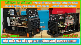 Nội Thất Máy Hàn Que 4Ly Công Nghệ Mosfet và IBGT