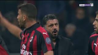 AC Milan 1-0 Lazio Fight Post-Match HD April 13, 2019