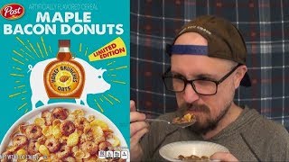 Brad Tries Maple Bacon Donuts Cereal