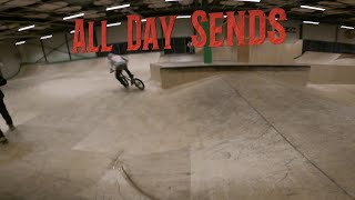 Secondtime at  @Trendsport Basel ( Indoorskatepark) new bmx grinds and first 2 Jumps unlocked part 1