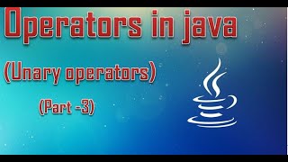 (Unit-4) Operator in java part-3