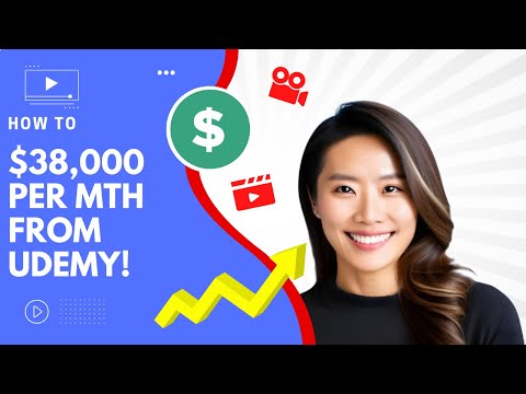 Tips from Udemy Instructor who makes 38,000 per month