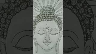 Buddha pencil sketch✨..          #shorts #viral #artist #drawing #youtube #explore #buddha