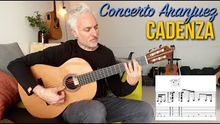 Concerto de Aranjuez Cadenza Guitar Tutorial