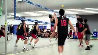 Kevin Wong in 9 man volleyball, Montreal 2011