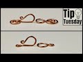 Easy Flat Wire Clasp Tutorial // How to Make Your Own Jewelry Findings