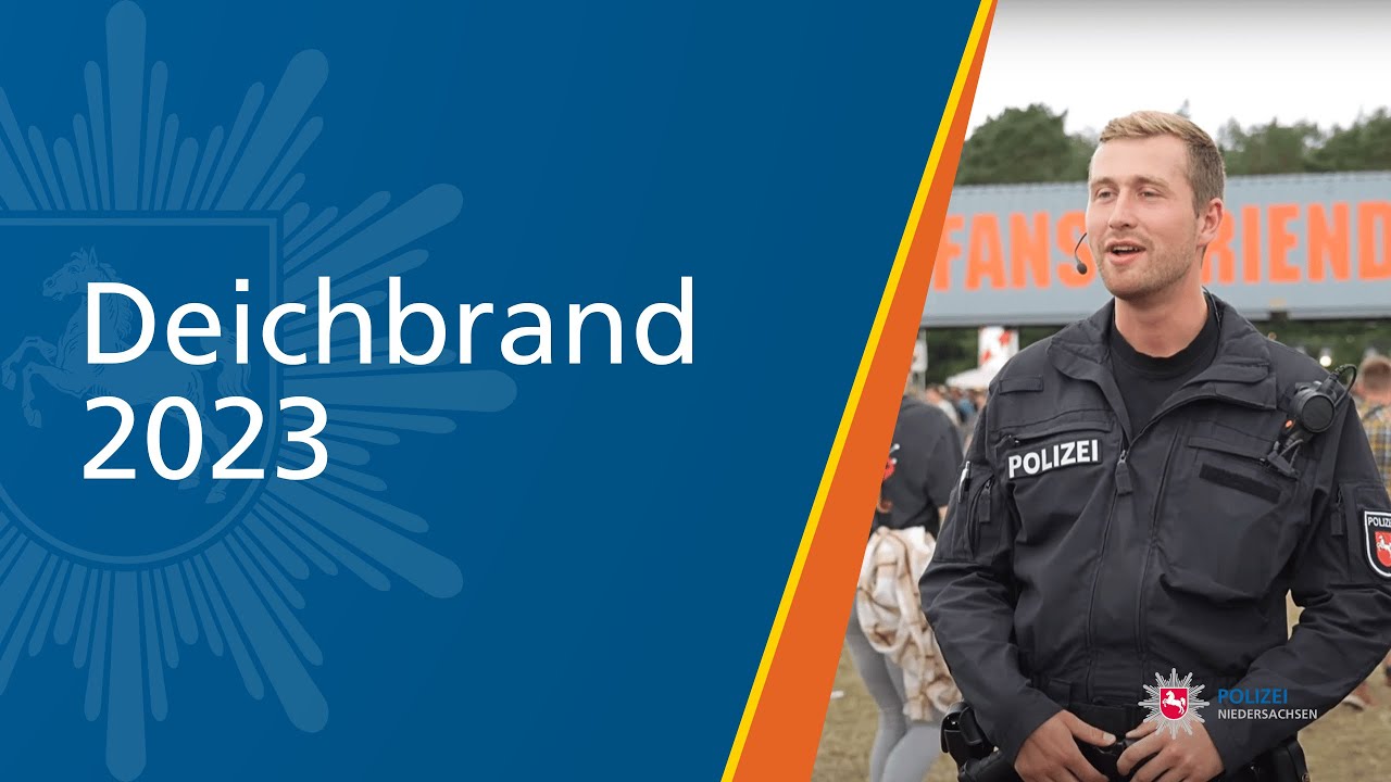 Deichbrand Festival 2023 Aftermovie - Polizei Niedersachsen - YouTube