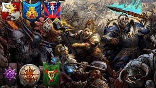 SUBCOMMANDERS - Grand Alliance of Order vs. Chaos Epic Struggle! - Total War Warhammer 2