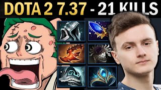 Pudge Gameplay Miracle with 21 Kills and Shroud - Dota 2 7.37