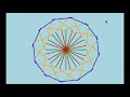 Python Turtle Revolving Pentagon