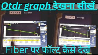 How to otdr graph read ।। otdr foult ditection । #otdr #ofc