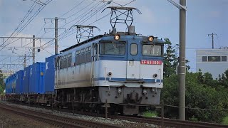 951レ EF65 1091[新]+コキ @豊橋～西小坂井