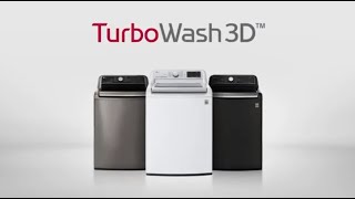 LG's TurboWash 3D™ Top Load Washers (Features)