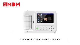 NISCOMED ECG MACHINE SIX CHANNEL ECG 600G