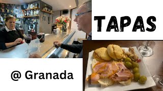 Tapas in Granada - Sensational