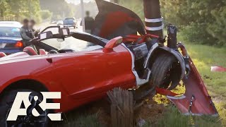 The First 48: Corvette Crashed into Electrical Pole Left Abandoned (Season 17) |