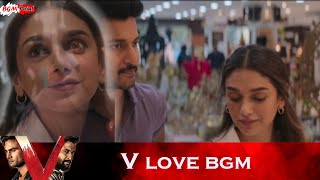 V Telugu Movie BGMs-Love BGM | Nani,Sudheer,Nivetha,Aditi | Indraganti Mohana | SS Thaman