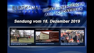 ELBEKANAL Sendung vom 18. Dezmeber 2019