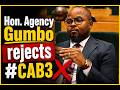 Hon. Agency Gumbo rejects #CAB3