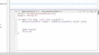 Objective C Programming Tutorial - 24 - Running the New Program