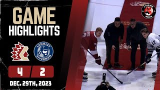 Official BCHL Highlights | Langley vs. Chilliwack - Dec. 29th, 2023