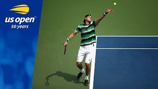 John Isner Defeats Bradley Klahn in R1 of the 2018 US Open