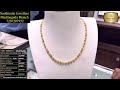 Gold Beads Chains | Gold beads necklaces | Includes Price Table | Southindia Patny | Bangaru Rani