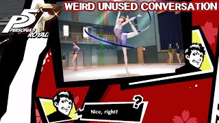 Unused Weird Ryuji text message - Persona 5 Royal